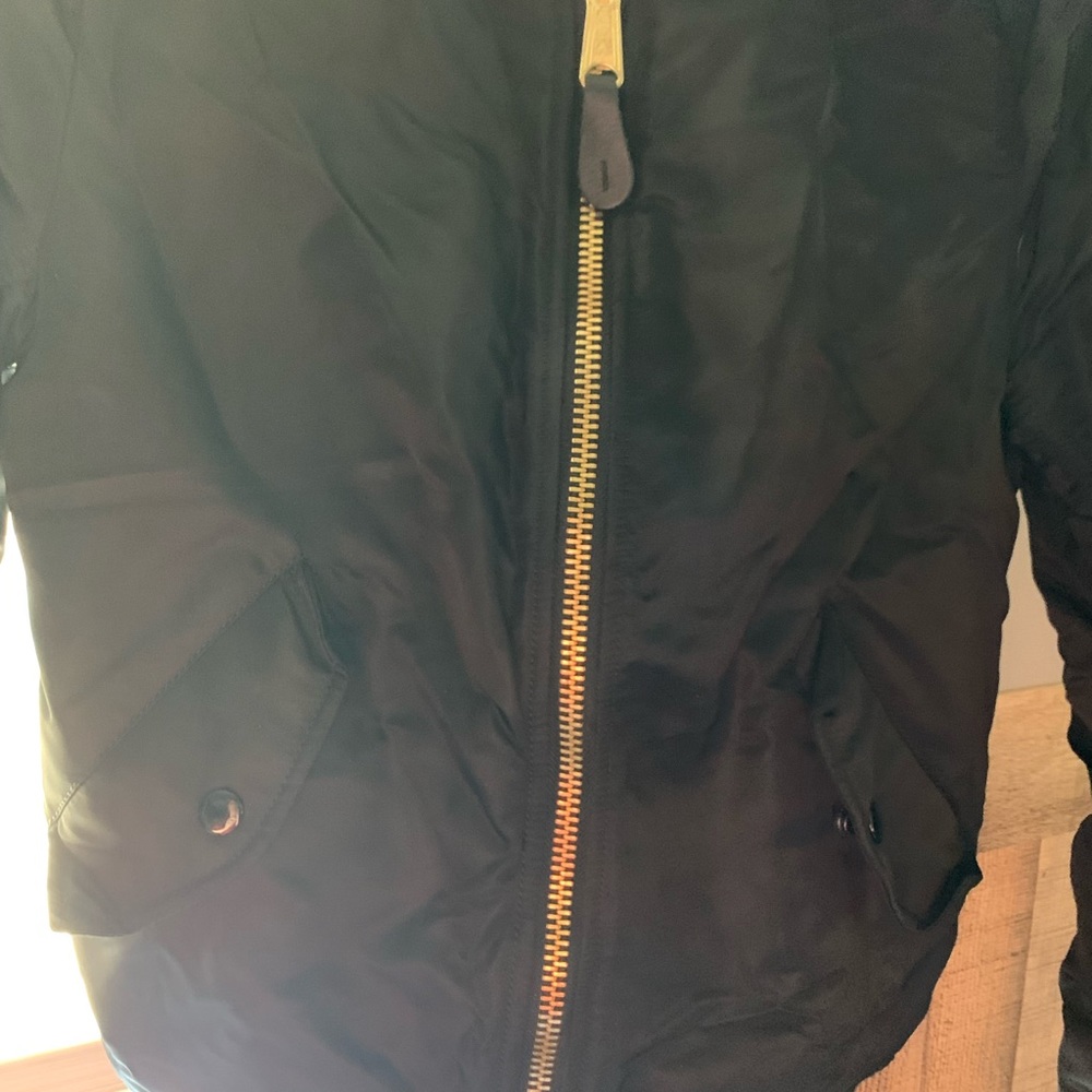 Air Hype Bomber Jacket Black/Orange